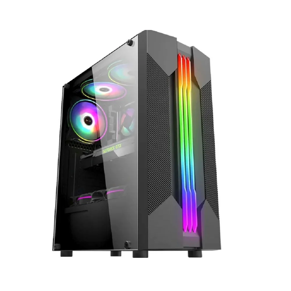 PC Gamer Balão.info Core I5, SSD 960GB, 16GB, VGA Gt730 4GB, Windows 10 Pro Trial + Teclado/mouse + Mouse Pad + Headset + Monitor 21.5 Polegadas - view 2
