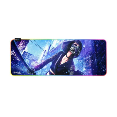 Mouse Pad Gamer Brigth Led Katana Mp003 KaBuM