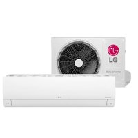 Ar Condicionado LG Dual Voice Inverter, 9000 BTUs, 220V, Quente e Frio, Branco - S3-W09AA31C
