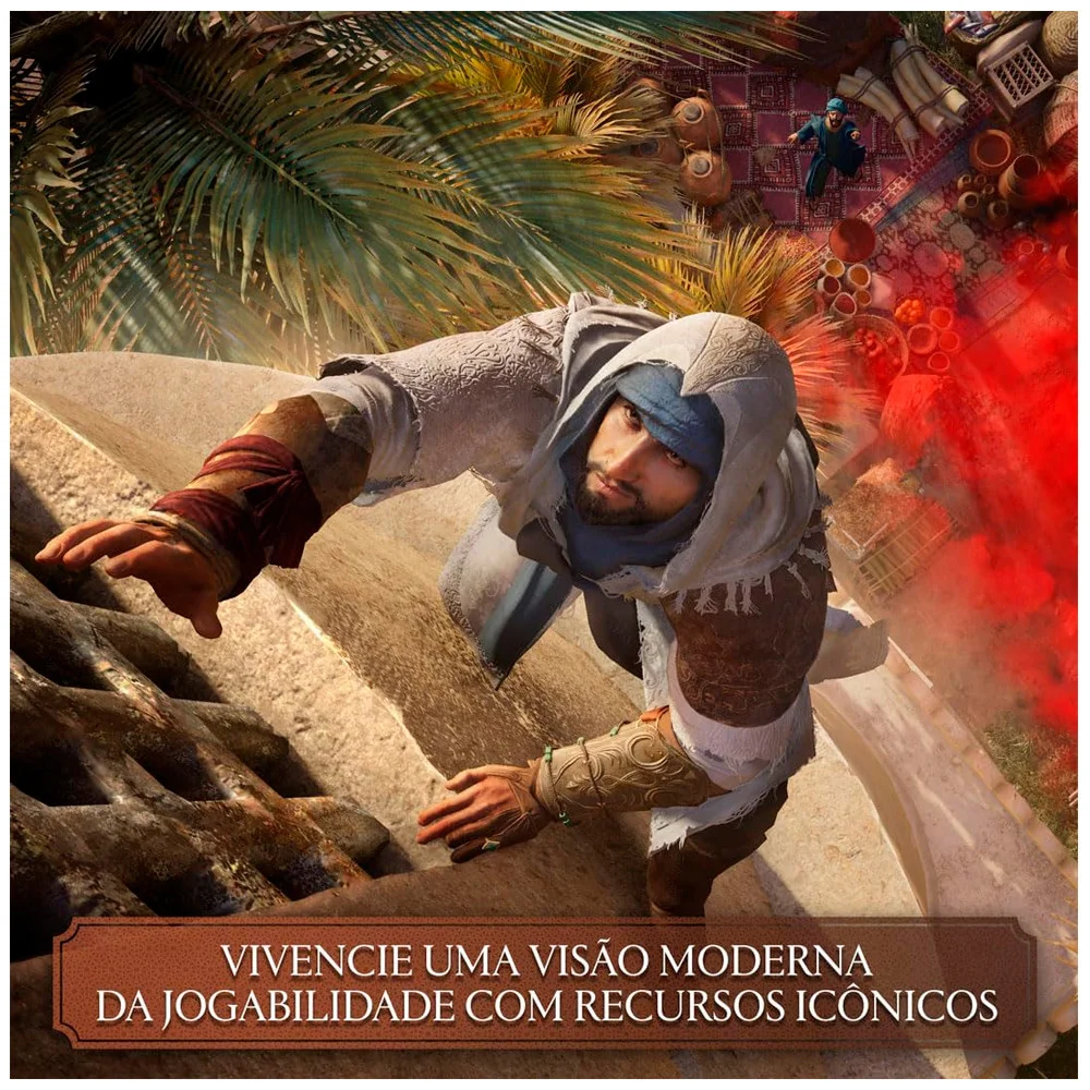 Jogo Assassins Creed Mirage, Multi Standard Edition - PS4