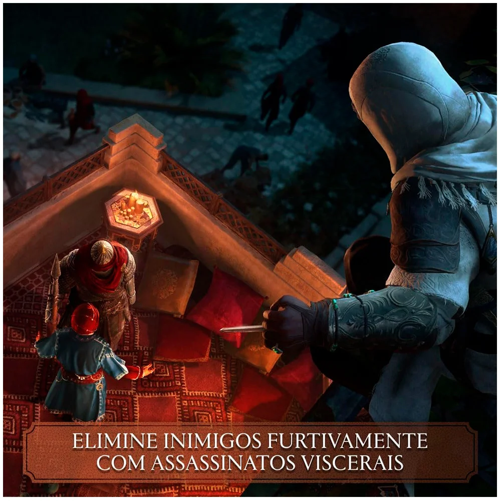 Jogo Assassins Creed Mirage, Multi Standard Edition - PS4