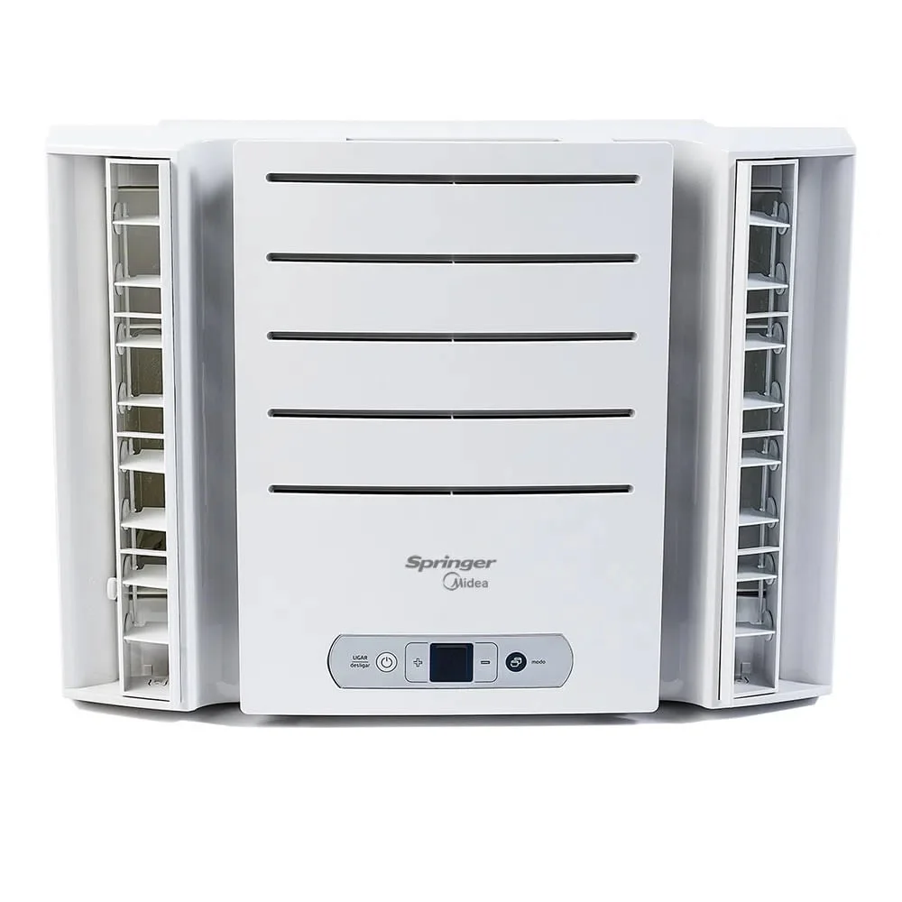 Ar-condicionado De Janela Springer Midea, 10.000 BTU/H, Eletrônico, Frio, Branco, 127V - QCK108RB Ar-condicionado De Janela Springer Midea, 10.000 BTU/H, Eletrônico, Frio, Branco, 127V - QCK108RB