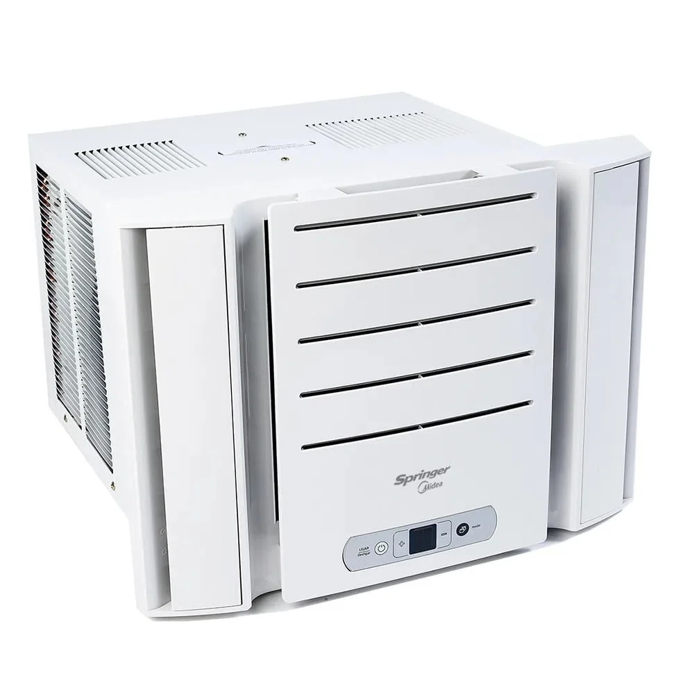 Ar-condicionado De Janela Springer Midea, 10.000 BTU/H, Eletrônico, Frio, Branco, 127V - QCK108RB Ar-condicionado De Janela Springer Midea, 10.000 BTU/H, Eletrônico, Frio, Branco, 127V - QCK108RB