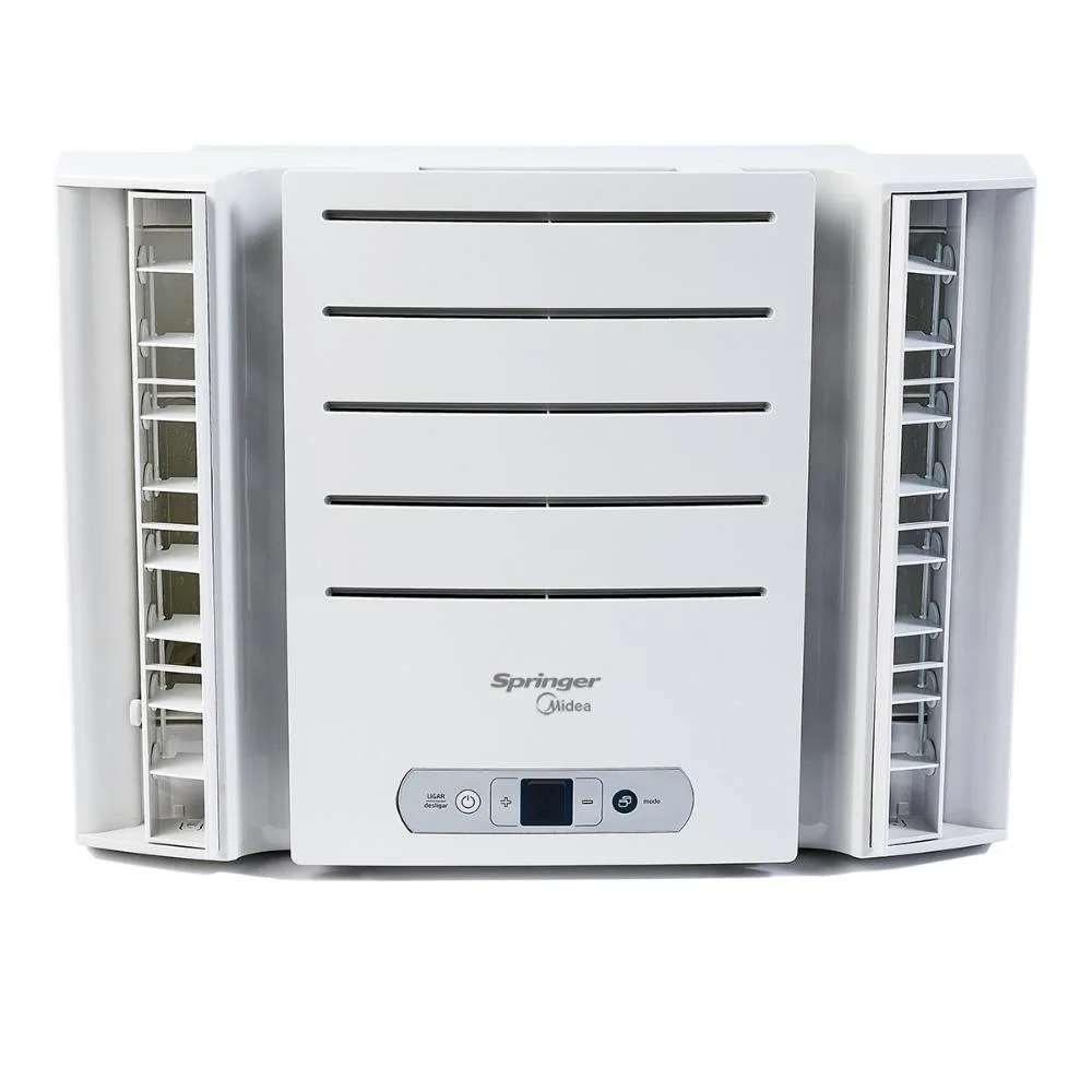 Ar-condicionado De Janela Springer Midea, 10.000 BTU/H, Eletrônico, Frio, Branco, 127V - QCK108RB Ar-condicionado De Janela Springer Midea, 10.000 BTU/H, Eletrônico, Frio, Branco, 127V - QCK108RB
