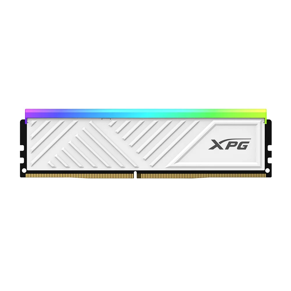 Memória Gamer Xpg 8GB, Spectrix D35g, RGB, DDR4, 3200 Mhz, Branco - Ax4u32008g16a-swhd35g Memória Gamer Xpg 8GB, Spectrix D35g, RGB, DDR4, 3200 Mhz, Branco - Ax4u32008g16a-swhd35g