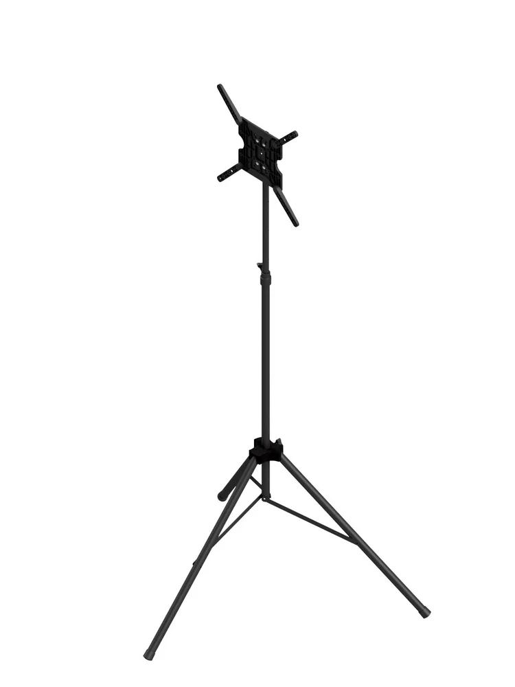 Suporte TV Tripé Telescópio 360° 10 À 55 Polegadas - Avatron Tv-180-b, Preto