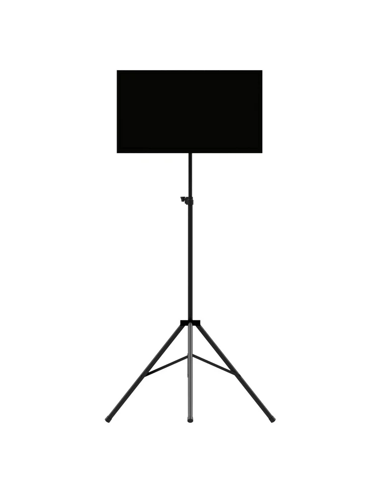 Suporte TV Tripé Telescópio 360° 10 À 55 Polegadas - Avatron Tv-180-b, Preto