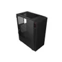 Gabinete Gamer Pcyes Bolter Black Vulcan, Lateral Em Vidro - Gbbvpbr