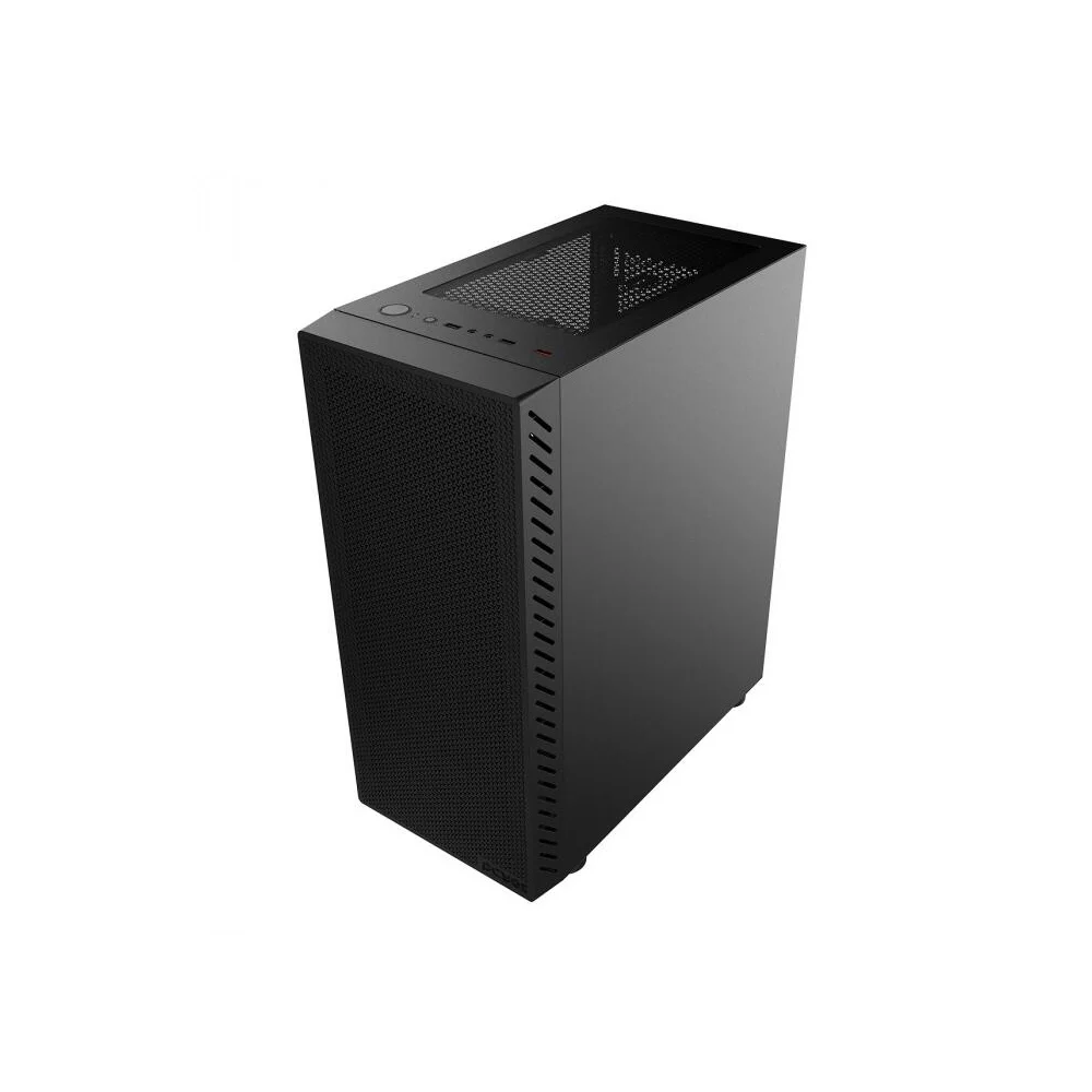 Gabinete Gamer Pcyes Bolter Black Vulcan, Lateral Em Vidro - Gbbvpbr