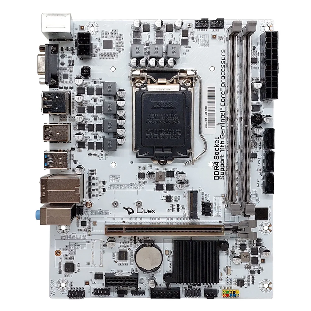 Placa Mãe Duex Dx H510 Pro, Intel 10ª/11ª Geração, LGA1200, DDR4, Micro ATX Placa Mãe Duex Dx H510 Pro, Intel 10ª/11ª Geração, LGA1200, DDR4, Micro ATX