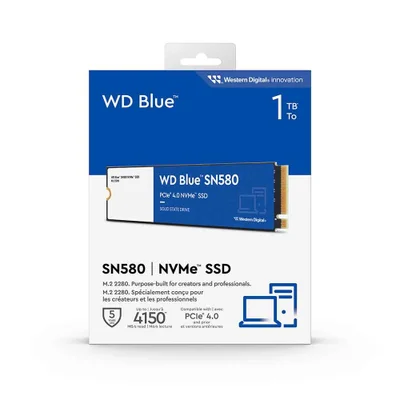 SSD-WD-Blue-Sn580-1tb-M-2-2280