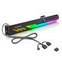 Suporte para Placa De Vídeo Coolmoon, LED ARGB 5V 3 Pinos, 280mm, Preto, Controlável