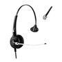 Headset Com Fio Top Use Rj9 Fp-360 Premium, Monoauricular, Cabo 1.40 Metros