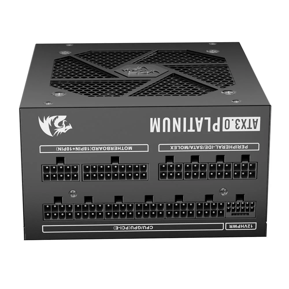 Fonte Redragon, ATX 1000w, 80 Plus, Platinum, Preto, Full Modular Fonte Redragon, ATX 1000w, 80 Plus, Platinum, Preto, Full Modular