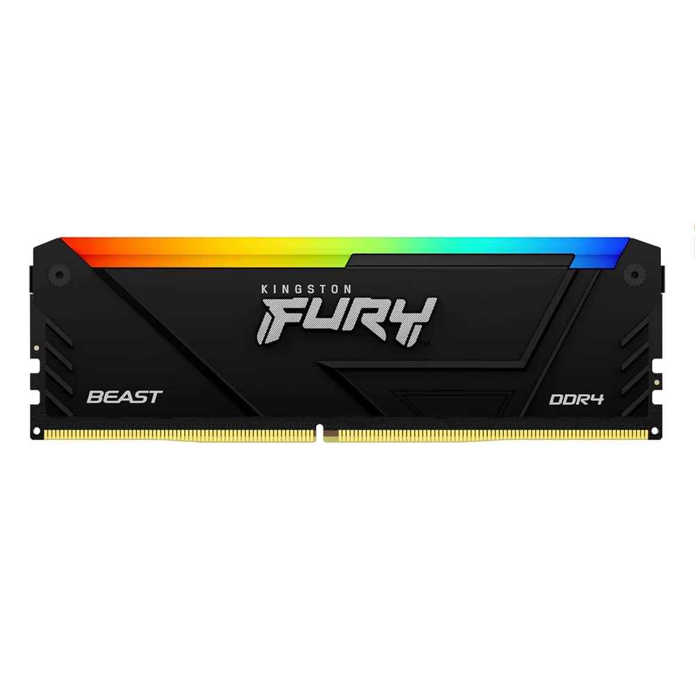 Memoria 16Gb Ddr4 3200 Cl16 1.2V Desktop Fury Beast RGB KF432C16BB12A/16 Kingston Memoria 16Gb Ddr4 3200 Cl16 1.2V Desktop Fury Beast RGB KF432C16BB12A/16 Kingston