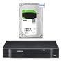 Kit Intelbras, Dvr Mhdx Full HD, 4 Canais + HD 160GB