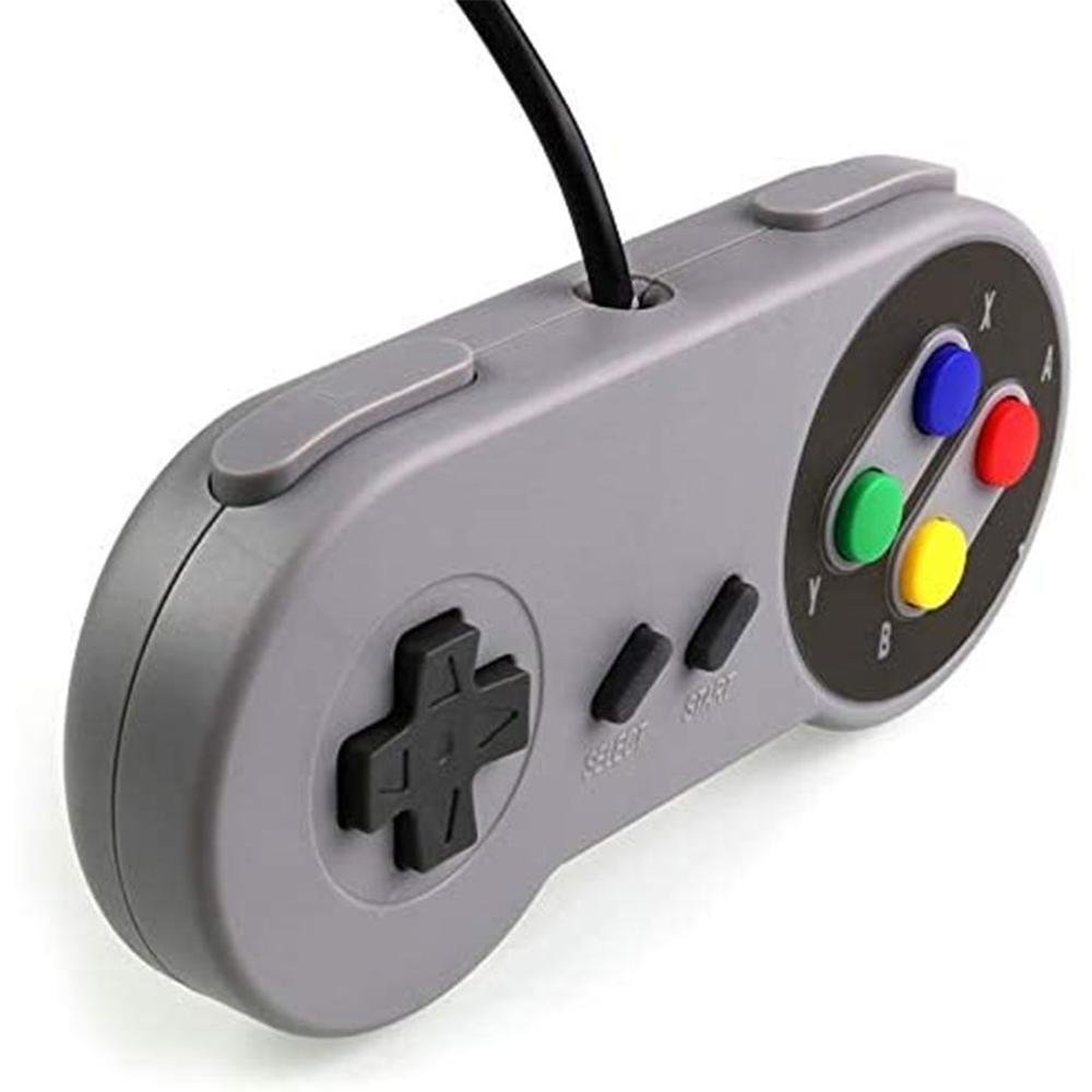 Controle USB, Snes Super, Para Pc Raspberry Mac Linux
