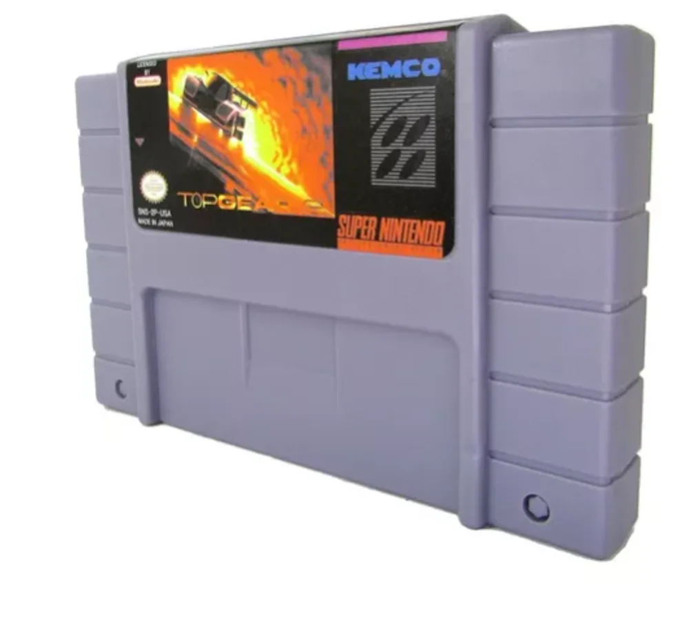 Jogo Retro , Para Video Game Super Nintendo, Top Gear 2