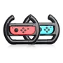 2 Volantes Nintendo Switch, Controle Joy-con Grip, Preto - Dobe