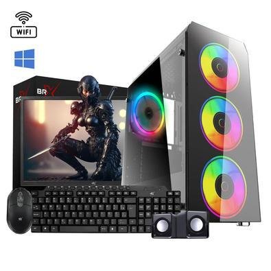 PC Gamer I7 2600, 16GB, Gt 610 2GB, SSD 240, Win10 WIFI, Monitor 21  Polegadas