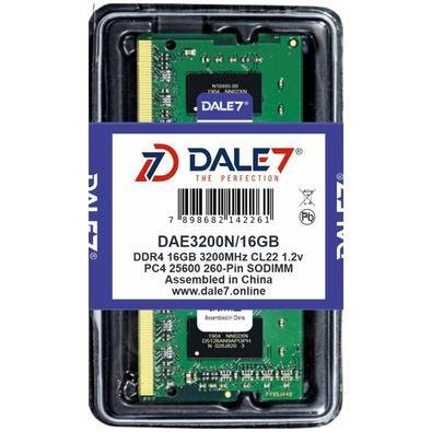 Memória Dale7 16GB 3200 Mhz DDR4 Notebook KaBuM
