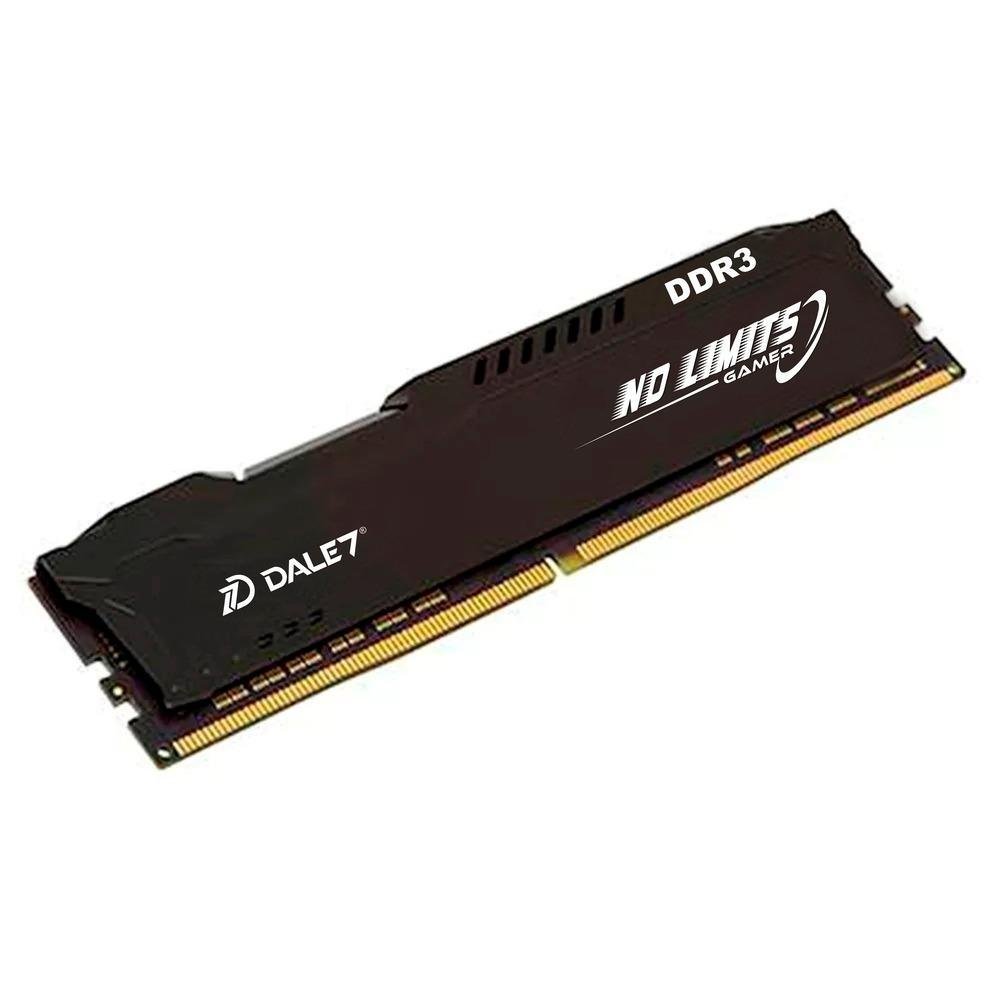 Memória Gamer Dale7 No Limits, 8GB, 1600Mhz, DDR3, Desktop, Preto Memória Gamer Dale7 No Limits, 8GB, 1600Mhz, DDR3, Desktop, Preto