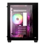 Gabinete Gamer Mini Tower 6 Fan Rgb, Sem Fonte, Aerocool Dryft Mini - Dryft-mini-g-bk-v2
