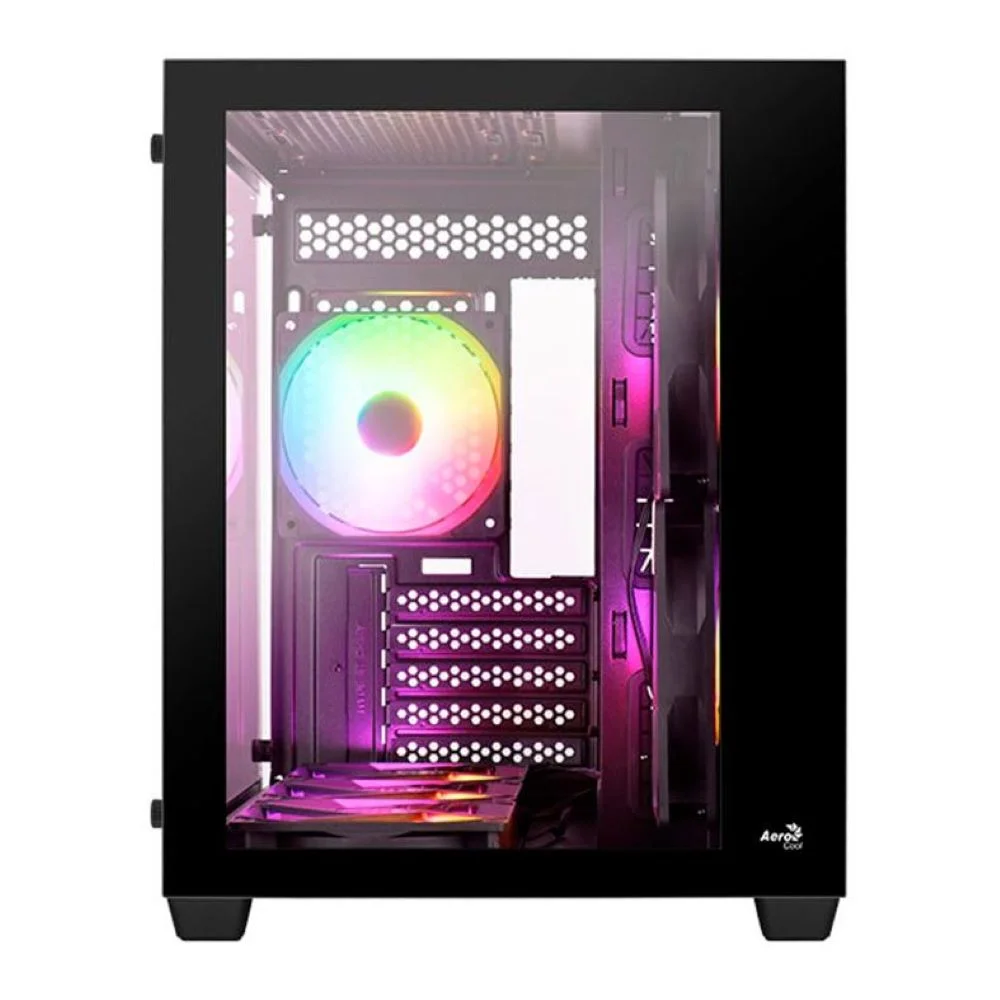 Gabinete Gamer Mini Tower 6 Fan Rgb, Sem Fonte, Aerocool Dryft Mini - Dryft-mini-g-bk-v2 Gabinete Gamer Mini Tower 6 Fan Rgb, Sem Fonte, Aerocool Dryft Mini - Dryft-mini-g-bk-v2