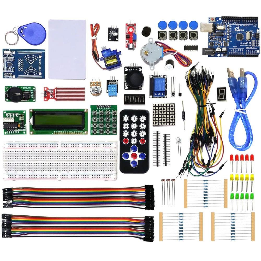 Kit Casa da Robótica, Para Arduino Uno, 200 Peças, Tutorial Kit Casa da Robótica, Para Arduino Uno, 200 Peças, Tutorial