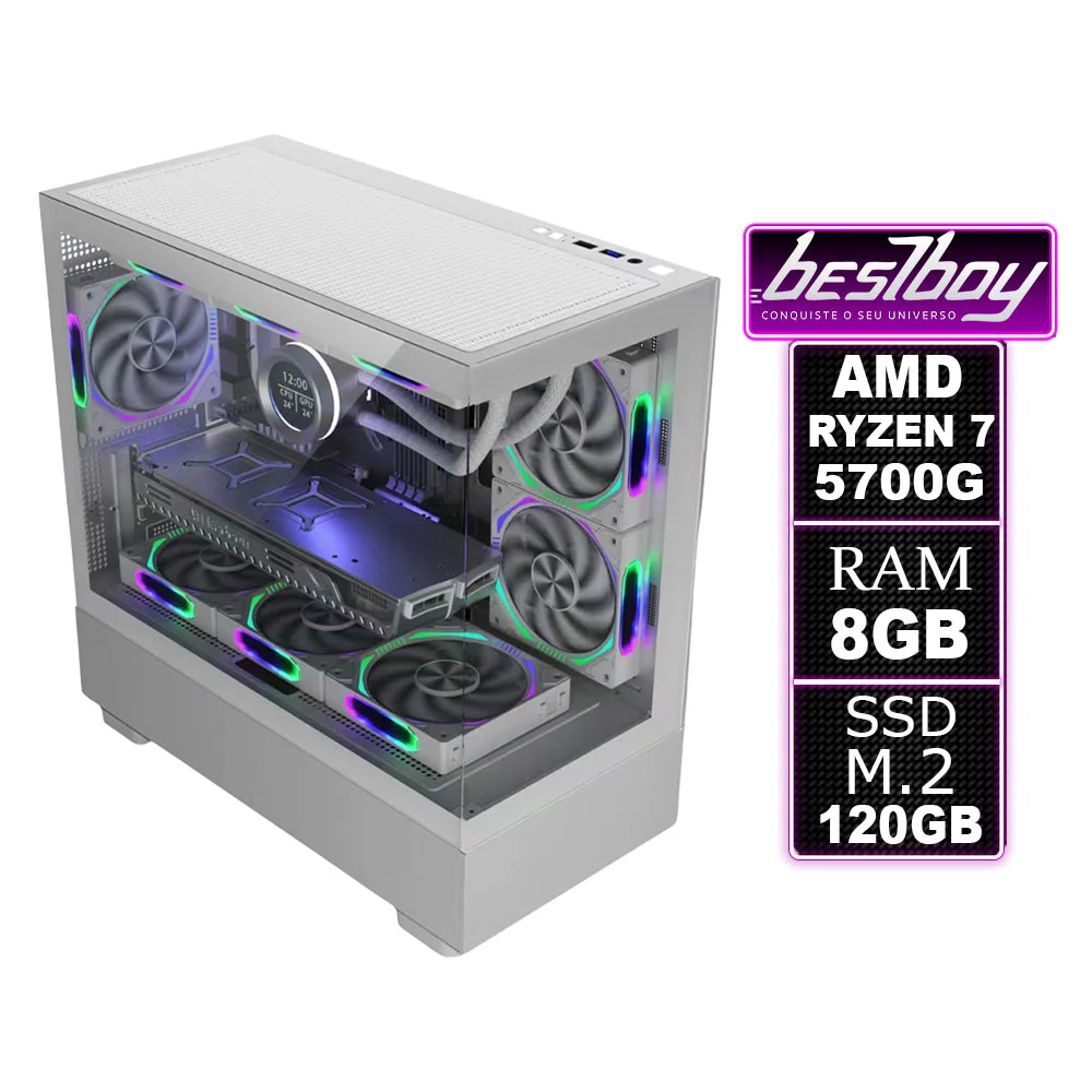 PC Gamer Ryzen 7 5700g KaBuM