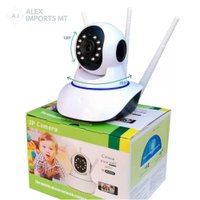 Camera De Segurança Robo 3 Antenas Ip Wifi 360 Yoosee/yyp2p