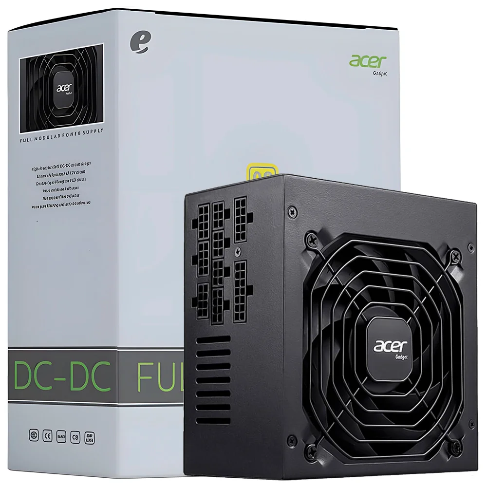 Fonte De Alimentação Acer Atx 1000w Ac1000 80+gold