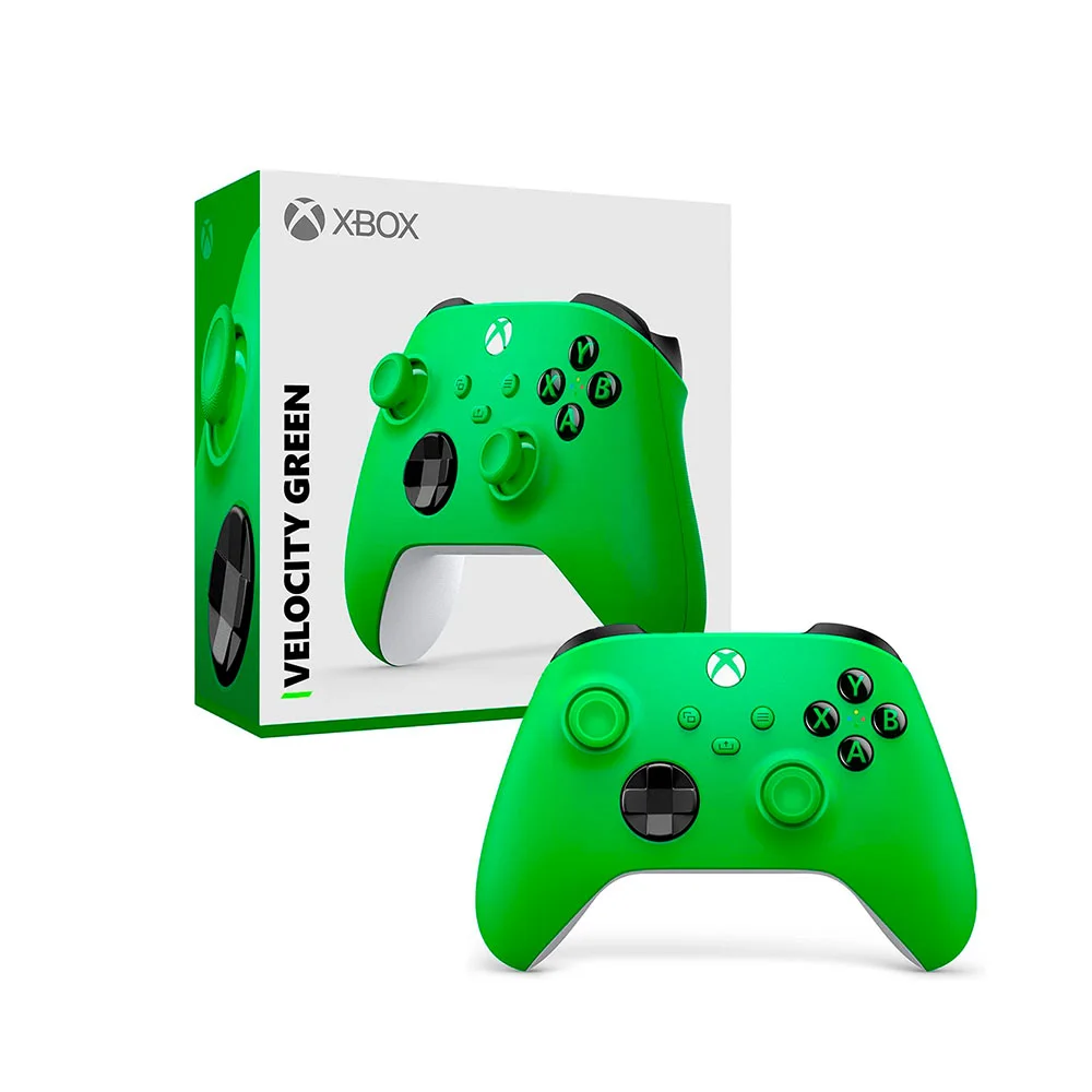 Controle Velocity Verde Sem Fio Para XBOX Series/one Controle Velocity Verde Sem Fio Para XBOX Series/one