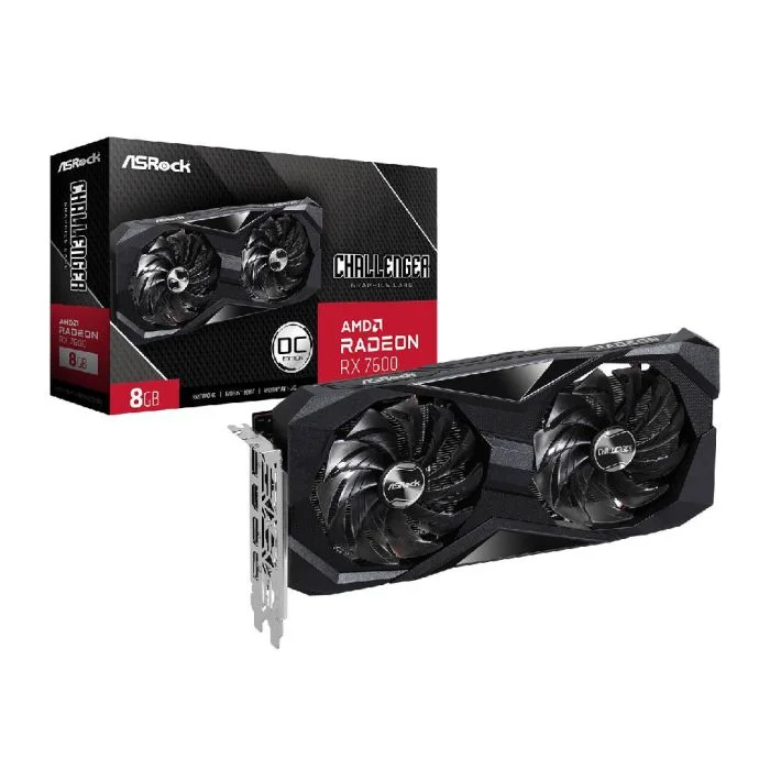 Placa de Vídeo Challenger ASRock KaBuM