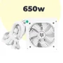 Fonte Atx Alimentação 650w RGB Silencioso 80 Plus Bronze Pfc