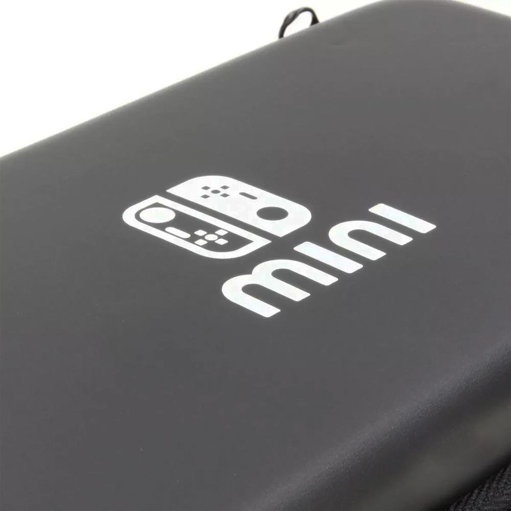 Case Capa Bag Estojo De Viagem Fechamento Em Zíper Compatível Com Nintendo Switch Lite Cor:preto;