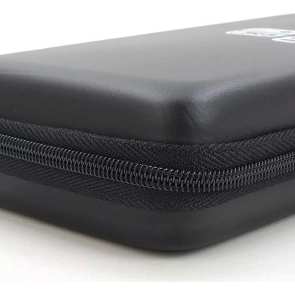Case Capa Bag Estojo De Viagem Fechamento Em Zíper Compatível Com Nintendo Switch Lite Cor:preto;