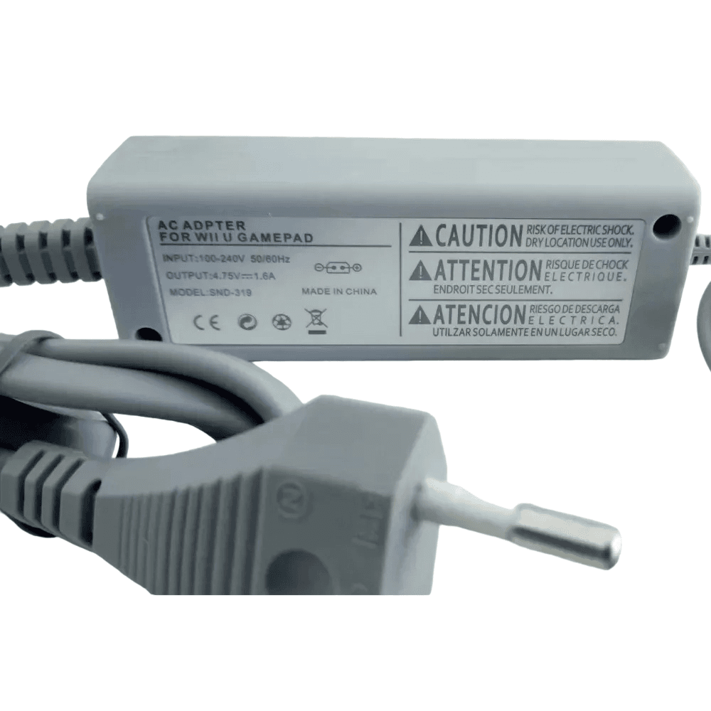 Carregador Bivolt Padrão Br Para Nintendo Wii U Gamepad Carregador Bivolt Padrão Br Para Nintendo Wii U Gamepad