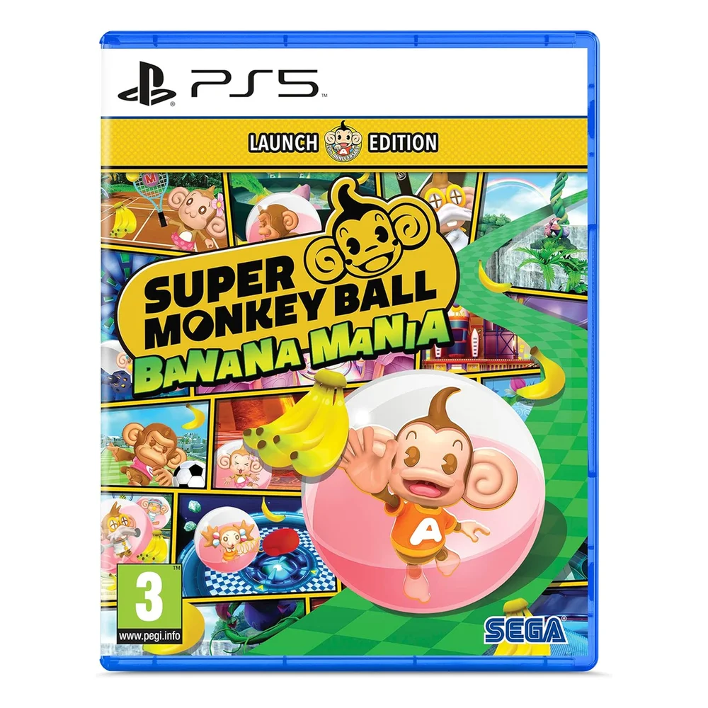 Jogo Super Monkey Ball Banana Mania, Ps5 Launch Edition Eur Jogo Super Monkey Ball Banana Mania, Ps5 Launch Edition Eur