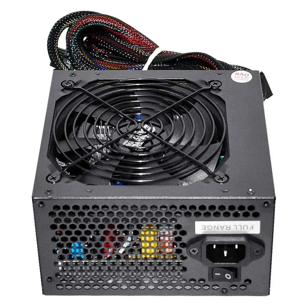 Fonte De Alimentação Gamer K-mex Gaming Master Lj750 600w Real 80 Plus Silver Pfc Ativo Full Range Fonte De Alimentação Gamer K-mex Gaming Master Lj750 600w Real 80 Plus Silver Pfc Ativo Full Range