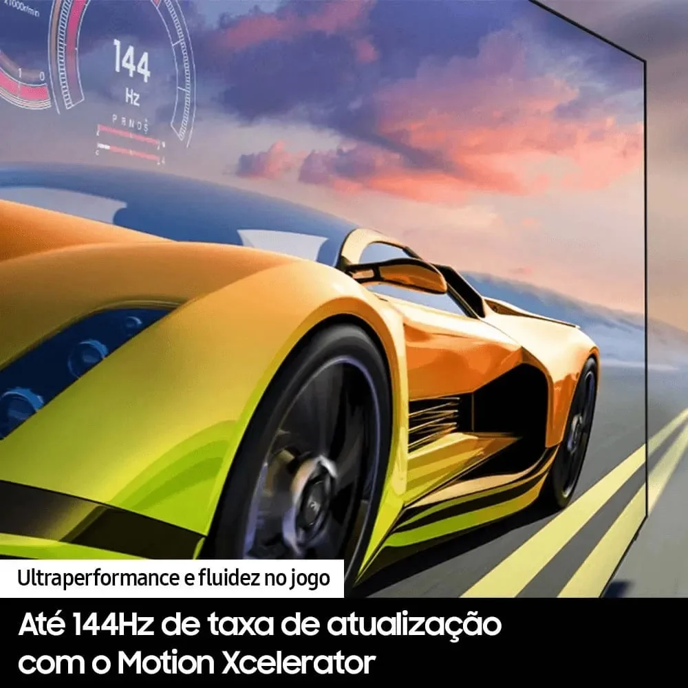 Smart TV 50 Polegadas Samsung Ai Gaming, Neo QLED 4K, Processador Com AI, Upscaling 4k, Mini LED, Painel Até 144Hz, Alexa Built In - 50qn90d