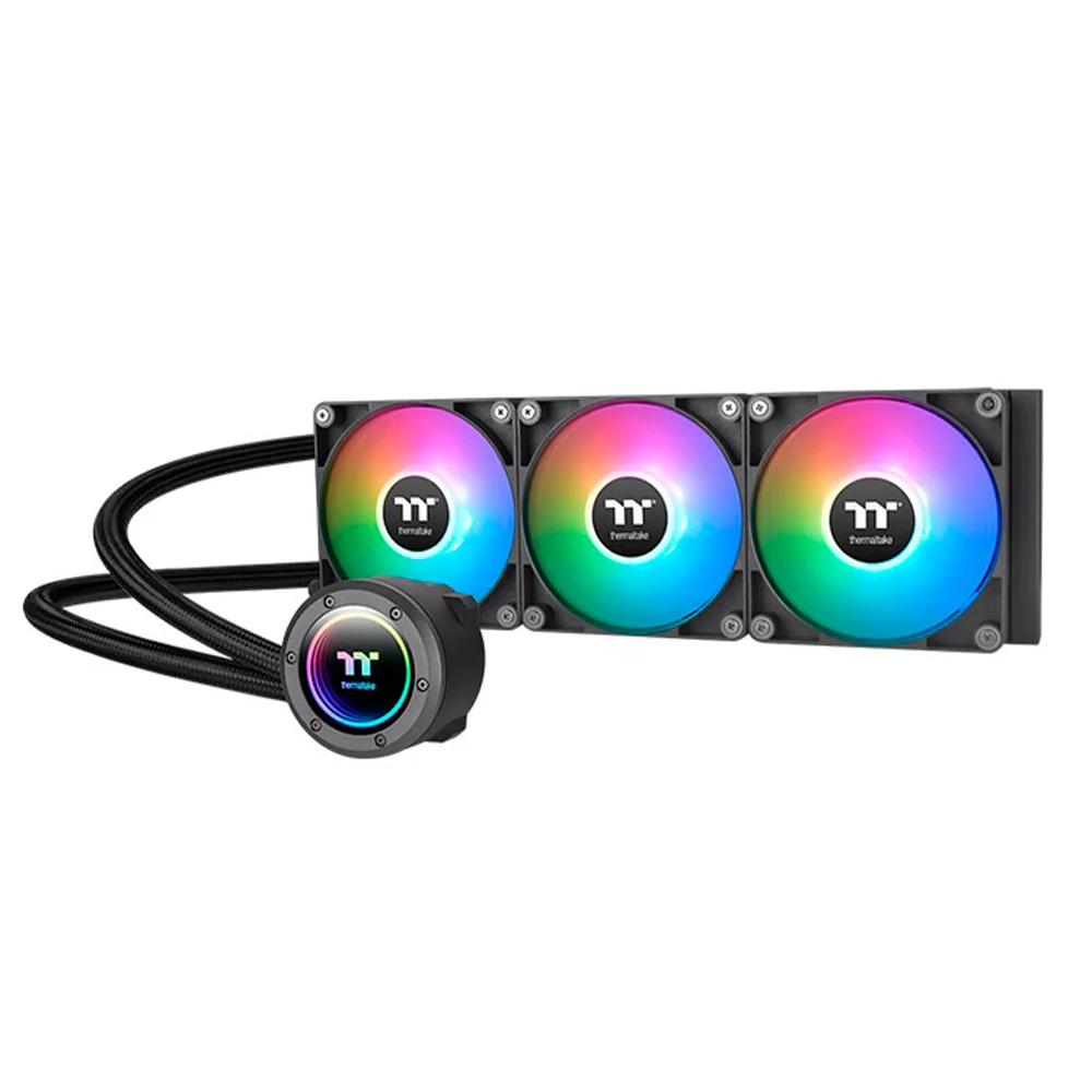 Thermaltake 420 AIO 簡易水冷CL-W376-PL14SW-A Water Cooler Th420 V2 ARGB KaBuM