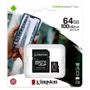 Cartão de Memória Kingston Canvas Select Plus Micro SDXC, 64GB, Classe 10