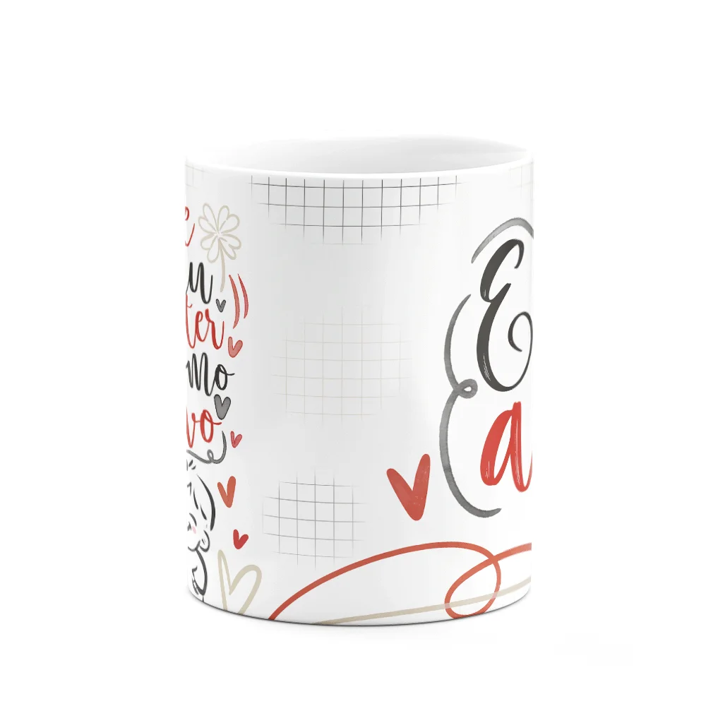 Caneca Namorados - É Sorte Do Meu Sorriso Ter Você