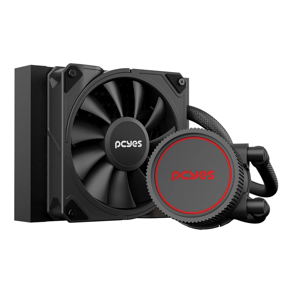Water Cooler PCyes Sangue Frio 3 Black Vulcan 120mm - Tdp 200w - Wcsf3120br Water Cooler PCyes Sangue Frio 3 Black Vulcan 120mm - Tdp 200w - Wcsf3120br
