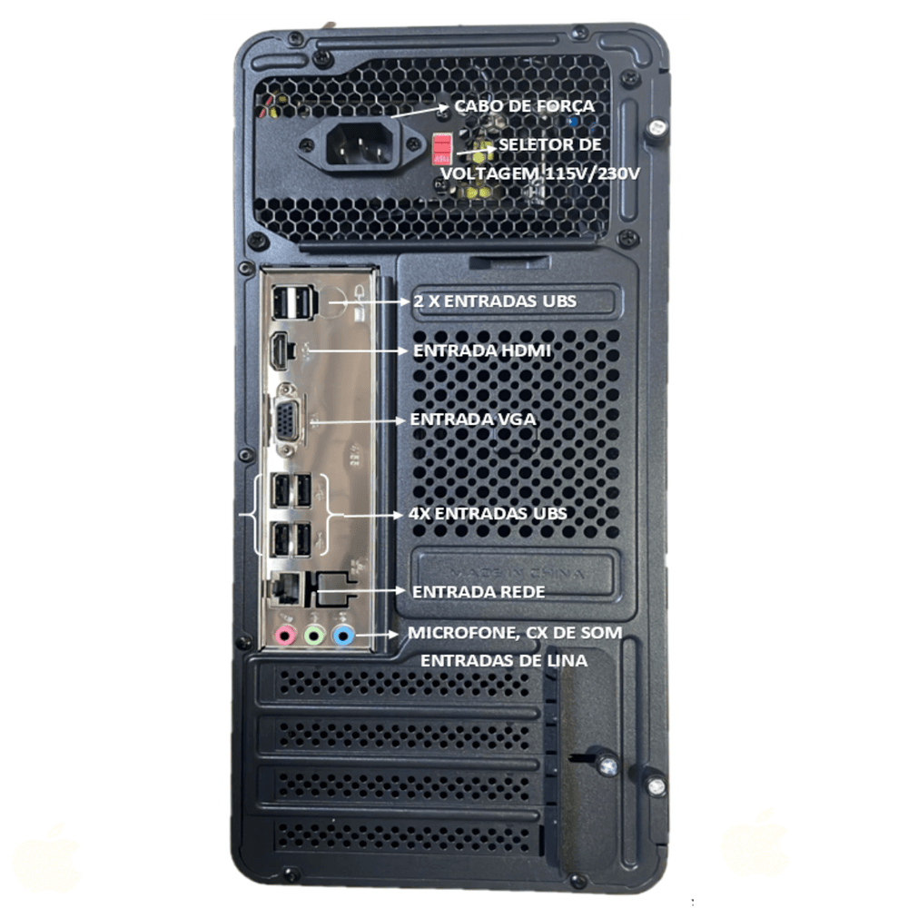 デスクトップPC　256GBSSD＋1TB HDD　RAM 8GB KaBuM Aperte o K e evolua com as maiores ofertas