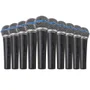 Kit 10 Microfones Dinâmico Com Fio Tk 58c Onyx