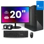 Computador Completo Cev Intel Core I5 3ª Geração 8GB RAM, SSD 240GB, Windows 10 + Monitor LED 20" + Teclado e Mouse