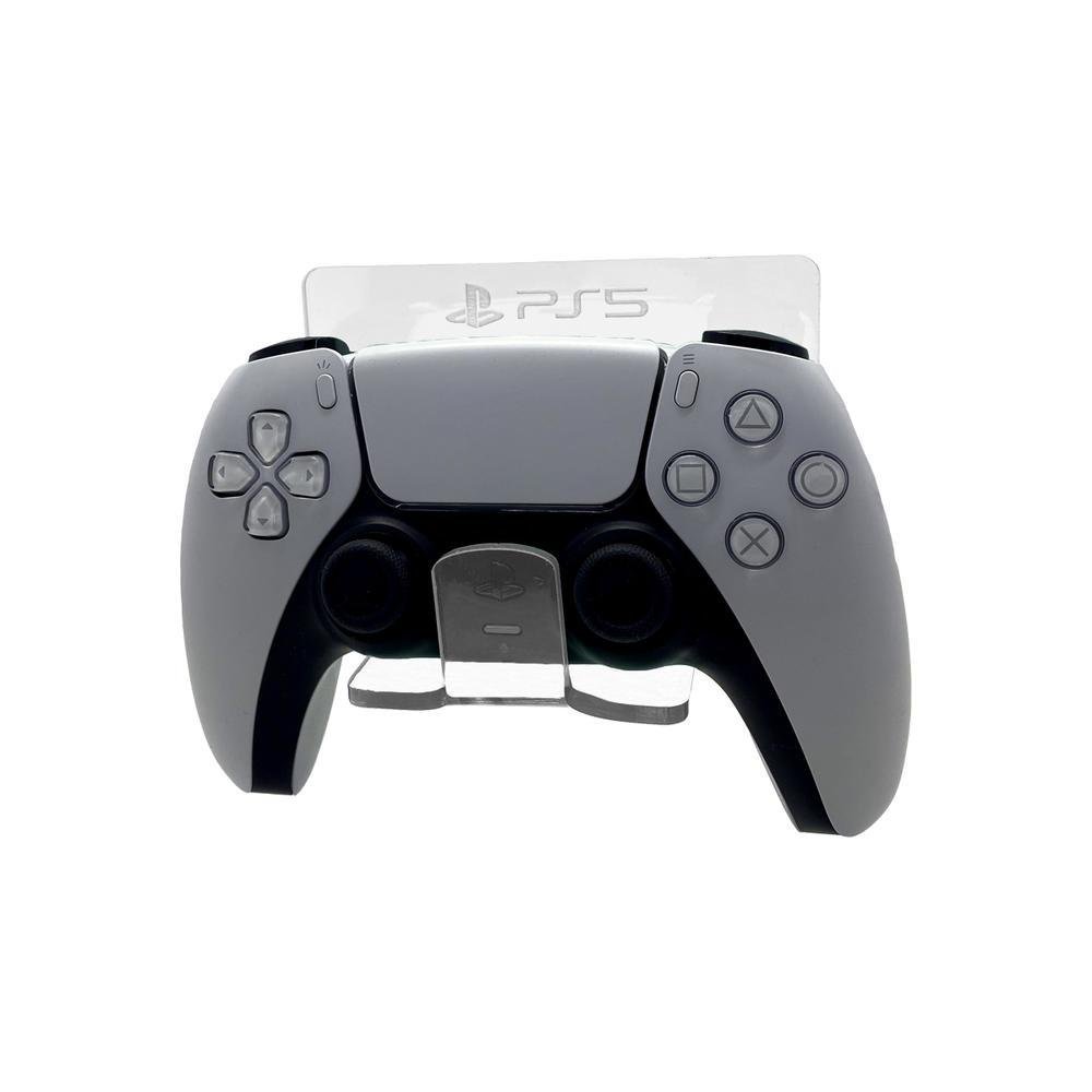 Suporte Controle Parede Playstation 5 - Ps5 - Material Acrílico Cristal (transparente)