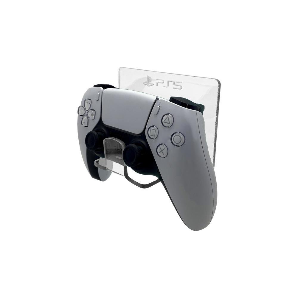 Suporte Controle Parede Playstation 5 - Ps5 - Material Acrílico Cristal (transparente)